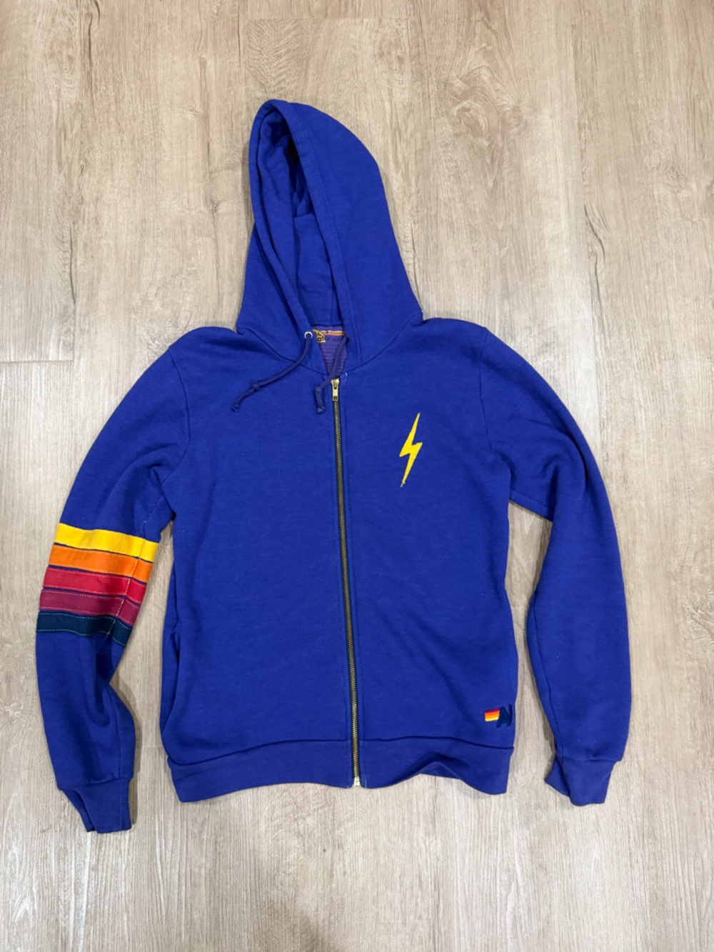 RARE AVIATOR NATION PURPLE HOODIE